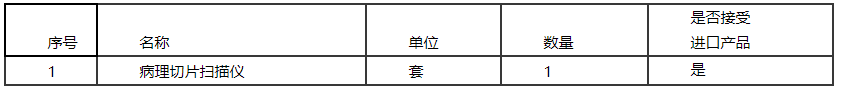 北京大学医学部病理切片扫描仪采购项目公开招标公告