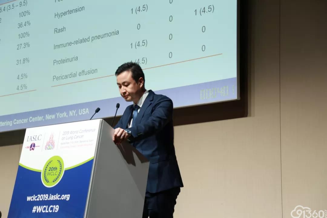 2019WCLC速递∣韩宝惠教授口头汇报信迪利单抗联合安罗替尼一线治晚期NSCLC研究结果